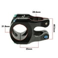 thumbnail image 3 of Vástago de bicicleta Soledad Premium 31,8mm/35mm Aleación de aluminio Manillar 28,6mm Negro, 3 of 7
