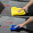 thumbnail image 5 of Toalla de lavado de autos engrosada Toallas de limpieza de microfibra de doble capa Paños de secado para detalles de vidrios de ventanas de autos Suministros de lavado automático, 5 of 5