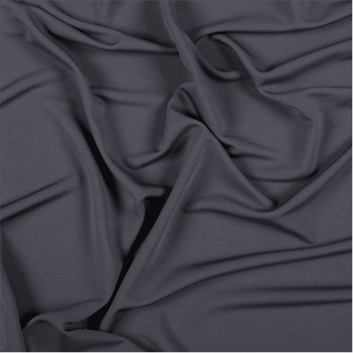 Medium Gray Matte Jersey, Fabric By the Yard