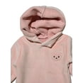 thumbnail image 2 of Infant Baby Unisex 2-Piece Plush Velour Outfit Set, Long Sleeve Hoodie and Jogger Pants, 2 of 3