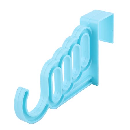 Home Plastic Door Wardrobe Clothes Hanger Towel Scarf Sock Hanging