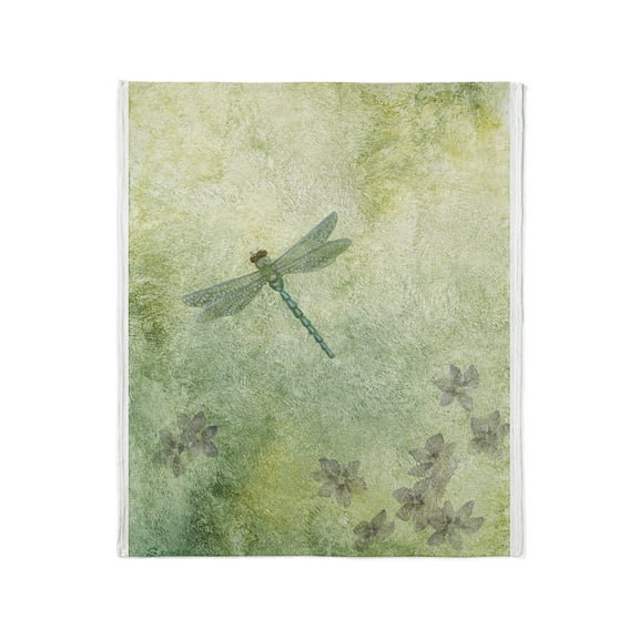 CafePress - Stephanieam Dragonfly Throw Blanket - Soft Fleece Throw Blanket, 50"x60" for All Ages
