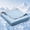Light Blue, variant on King Size Cooling Blanket for Hot Sleepers - Lightweight Breathable Cool Cold Blanket - Keep Cool for Night Sweats, Soft Thin Ice Blankets for Bed Couch Sofa, (Khaki, 90"x108")