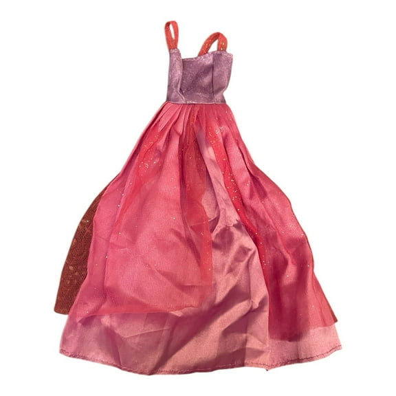 2002 Doll Dress From Fashion Gift Set #68073 Pink Ball Gown