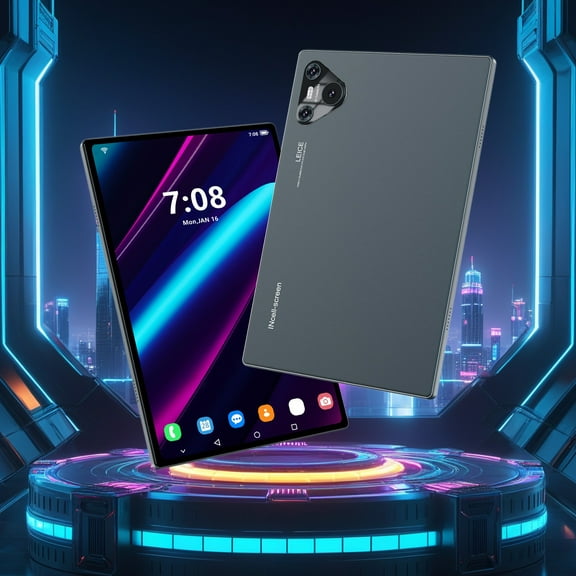 Android Tablet, Hwkond 10.1-inch High-definition Eye Protection Screen 2+16GB Tablet Android 10 Supports 128GB Card Tablet