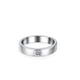 thumbnail image 2 of Anillo de plata S925 con moissanita y diamantes Mosan para hombre, anillo de hombre de fila recta europea y americana, 2 of 5