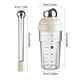 thumbnail image 3 of Coctelera Manual con Mazo para Hielo | Juego de Coctelería para Tiendas de Té con Leche | Máquina para Preparar Mojitos de Té de Limón | Plástico | Capacidad de 600 Ml | Juego de 2 Piezas, 3 of 6