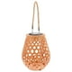 thumbnail image 4 of Farol solar colgante de ratán impermeable para exteriores, lámpara solar decorativa con asa para jardín, patio, porche, 4 of 7