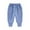Blue, variant on Edvintorg 6M-4Y Fall Winter Toddler Pants Baby Boys Girls Solid Color Plush Cute Casual Keep Warm Trousers Kids Full Pants