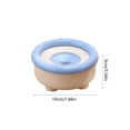 thumbnail image 3 of Automatic Floating Water Bowl for Pets, Gaqring Gentle on Pet Beard Foolproof to Clean, Leak Proof Large Capacity 1500ml Pet Water Dispenser for Cats Dogs, Blue, 3 of 6