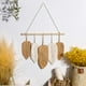 thumbnail image 1 of Colgante de pared macramé Colco Tapiz para colgar en la pared Beige y amarillo, 1 of 8
