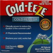 Cold-EEZE Cold Remedy All Natural Lozenges, Mint Frost, 18 Ct