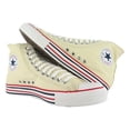thumbnail image 4 of Converse Chuck Taylor All Star Details Hi Unisex Shoes Size 9, Color: Light Cream/White, 4 of 5