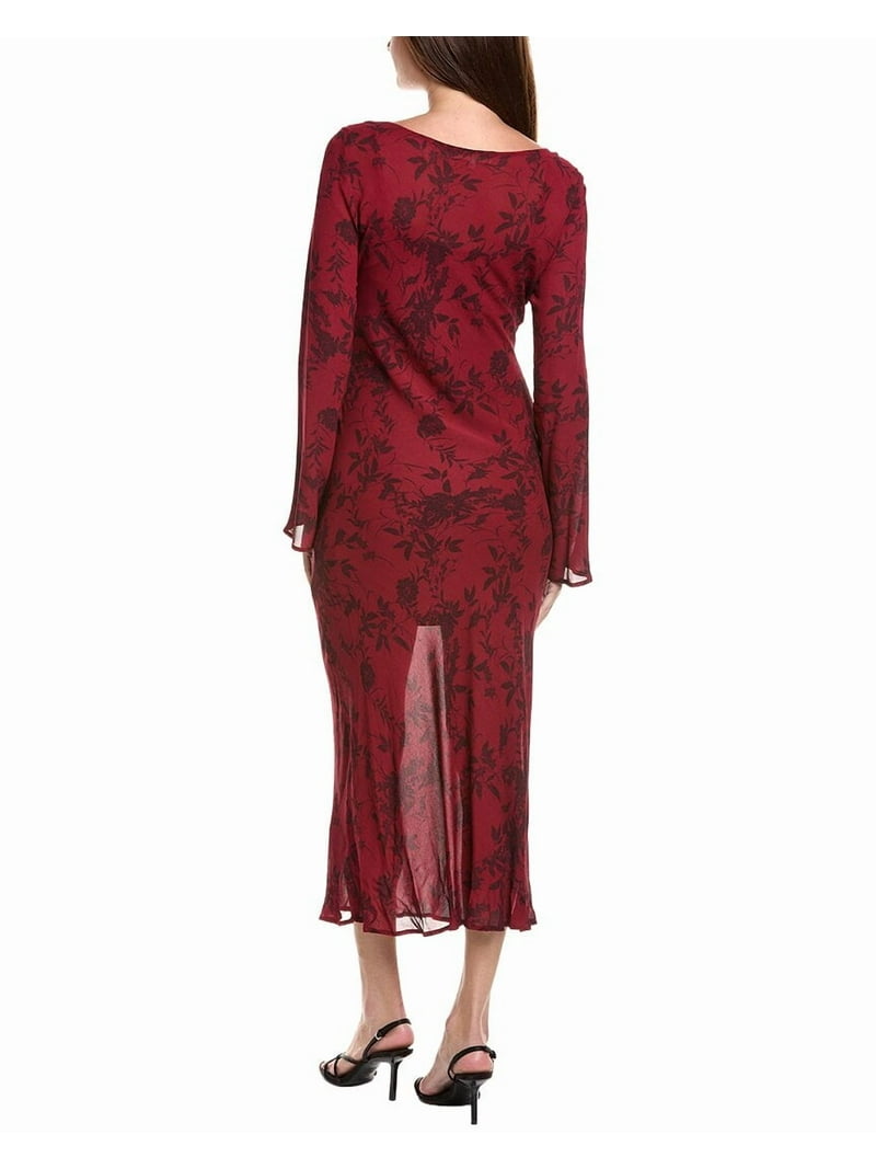 Wayf womens Maxi Dress, l, Red - Walmart.com Wayf womens Maxi Dress, l, Red - Walmart.com