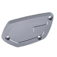 thumbnail image 1 of Cubierta de tapas de para tanque de aceite de embrague de freno de motocicleta, accesorios de aleación de aluminio aptos para F900R F900XR S10 Gris Macarena Tapa del depósito de freno, 1 of 4