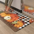 thumbnail image 3 of Halloween Decorations Inflatable Entry Way Door Mat Indoor Thanksgiving Welcome Happy Ha Rvest Happy Fall Pumpkin Print Color Block Non Slip Funny Rugs, 3 of 8