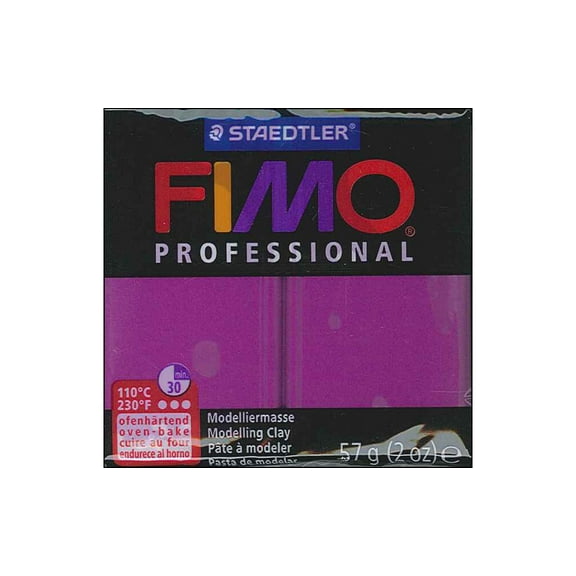 Staedtler Fimo Professional Polymer Clay - Violet, 2 oz