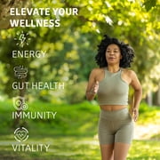 N1N Premium 10 in 1 Immune Support Booster with Elderberry, Vitamin C, Zinc, 60 Veg Caps
