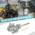 thumbnail image 2 of Motorcycle Fuel Valve Petcock with Male Thread for Kawasaki H1 III 1969-1975 for Kawasaki H2 IV, 2 of 6