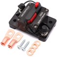 thumbnail image 1 of Czcpp-20 0 Ampères de Disjoncteur avec Fils de Réinitialisation Manuelle Rondelles en Cuivre et Vis pour Voiture Marine Trolling Moteurs Bateau ATV Protection Manuelle pour Système Audio Fusible, 12V-48VDC, 1 of 4
