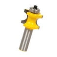 thumbnail image 1 of Carpintería 1/2 "Vástago redondo 1/2" Diámetro de corte Rebordear Router Bit de madera 12.7mm Cola Brocas de enrutador de abalorios, 1 of 7