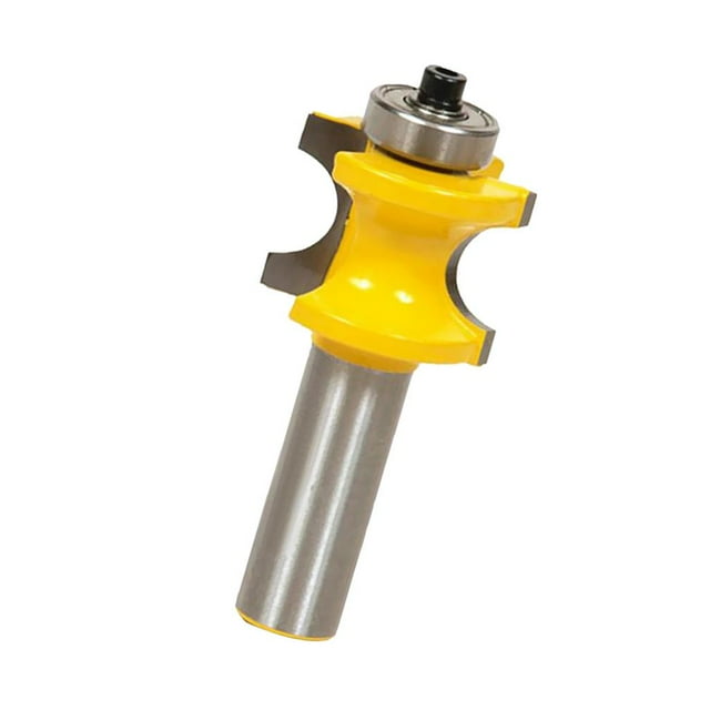 Carpintería 1/2 "Vástago redondo 1/2" Diámetro de corte Rebordear Router Bit de madera 12.7mm Cola Brocas de enrutador de abalorios