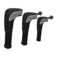 thumbnail image 2 of Cubiertas de cabeza de golf Macarena 3 Piezas Malla Gris, 2 of 7