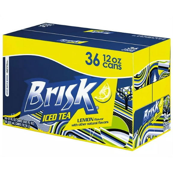 Lipton Brisk Lemon Iced Tea (12 oz., 36 pk.)