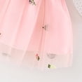 thumbnail image 4 of LEEy-world Cadeaux pour Bébé Fille Robe Dashiki Style Traditionnel Manches Courtes Col Rond Robe Princesse Ankara Tenues, Rose, 4 of 4
