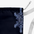 thumbnail image 3 of Simply Daisy Flurries 28 x 36 inch Navy Laundry Bag, 3 of 3