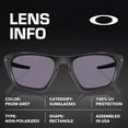 thumbnail image 4 of Oakley OO9431 Lateralis Rectangle Shaped Non-Polarized Sunglasses for Men - Includes Official Eyewear Kit - Matte Black Ink Frame with Prizm Grey Lens, 4 of 5