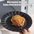 thumbnail image 6 of YiJuHui Snack Plates with Removable Garbage Bowl, Reusable Plastic Dinner Plates Set, Dishwasher Safe Stackable Plates for Kitchen, Dining Table, Parties, Picnics, and Everyday Use, 6 of 6