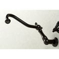 thumbnail image 4 of Kingston Brass KS1025PKL Duchess Two-Handle Wall Mount Roman Tub Faucet, Oil Rubbed Bronze, 4 of 8
