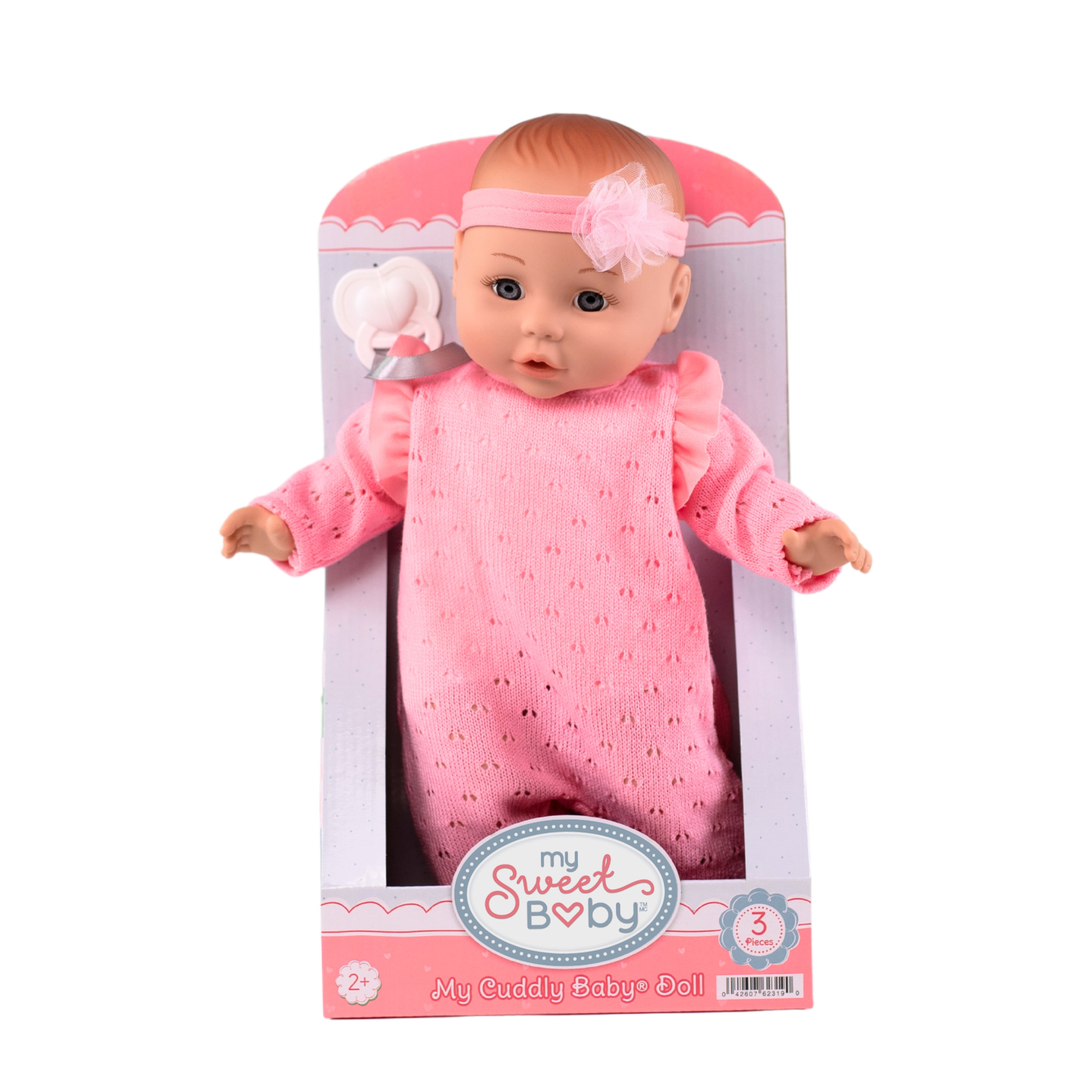 My Sweet Baby - Poupée My Cuddly Baby® 14 pouces, Tenue rose MSB My Cuddly Baby® 14pouces, Rose
