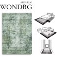 thumbnail image 2 of x Washable Area Rug for Living Room Bedroom Grey Neutral Carpet Low Pile Soft Thin Tapis Salon Abstract Modern Vacuumable Lightweight Large Throw Rug for Dining Room Kitchen, 2 of 9