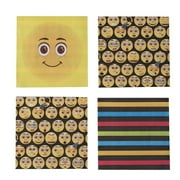 Emoji Party Napkins 160 Pack 6.5"X6.5"