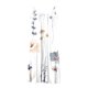 thumbnail image 4 of ICHUANYI Clearance Women's Boho Floral Printed Dress Summer Sleeveless Tshirt Beach Mini Dresses(White, S) ICHUANYI WER2023081003835, 4 of 5