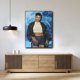 thumbnail image 3 of Póster de arte decorativo de teyana taylor, arte de pared, regalo personalizado, decoración moderna para dormitorio familiar, carteles de lienzo, 3 of 5
