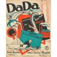 thumbnail image 2 of Anonymous 12x14 Gold Ornate Wood Frame and Double Matted Museum Art Print Titled - Dada, Dadaist Fox-Trot (1920), 2 of 4