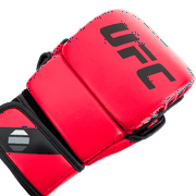 UFC MMA Sparring Gloves - L/XL, Red - All-In-One Training Essential - Boxing Protection with MMA Versatility