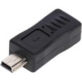 thumbnail image 1 of KAIYANG Adaptador convertidor de cargador tipo B mini USB macho a micro USB hembra, 1 of 5