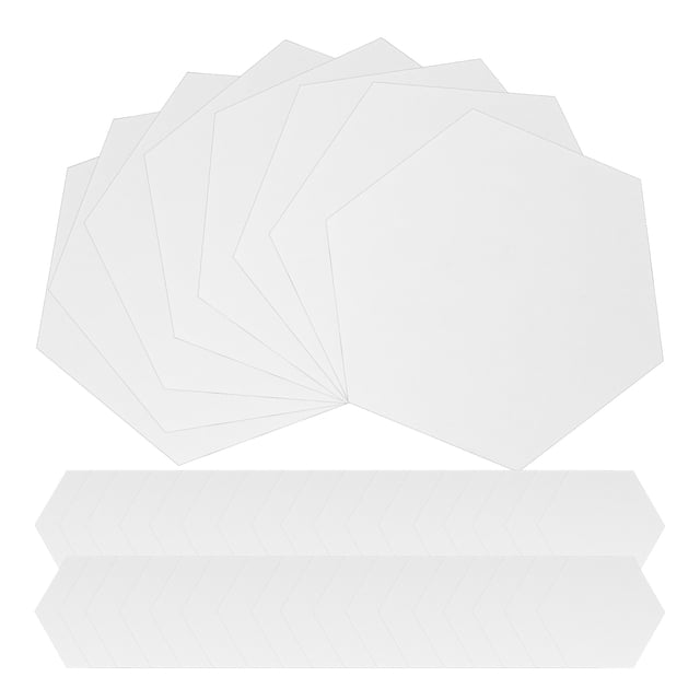 SKISUNO 100Ud Accesorios De Papel Para Quilting Con Superficie Lisa Ideales Para Y