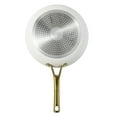 thumbnail image 4 of Thyme & Table 12-Piece Non-Stick Signature Cookware Set, Pots and Pans Set- White & Gold, 4 of 13