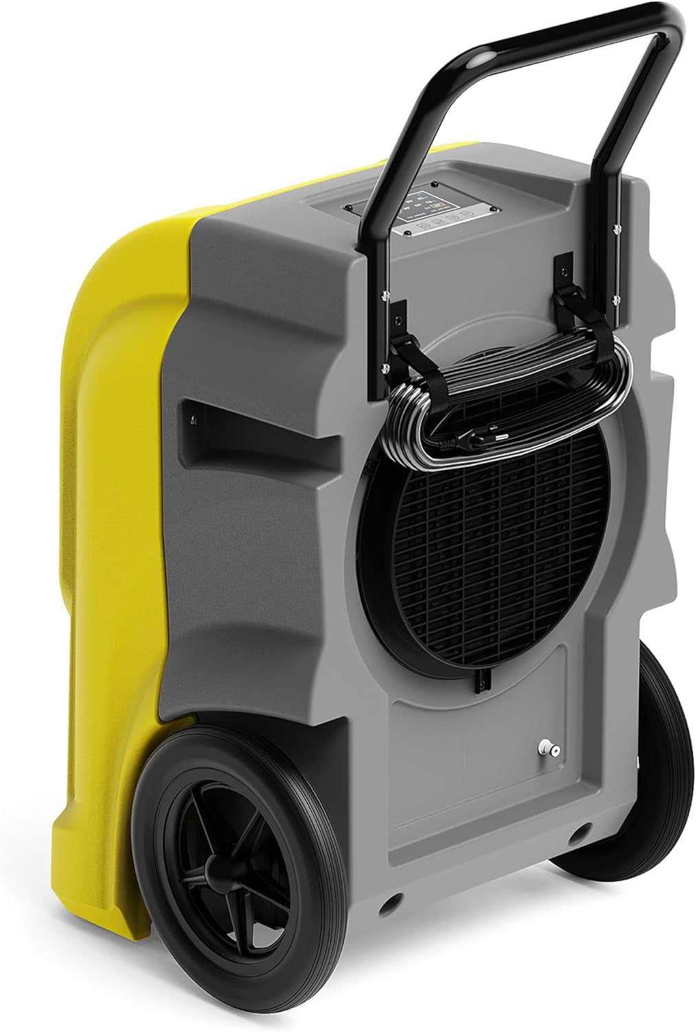 ALORAIR 270 Pints Commercial Dehumidifiers for Large Room or Basements, Industrial Large Dehumidifier with Pump and Drain Hose, Dehumidifiers with Smart Wi-Fi, , with Smart App Control, Yellow