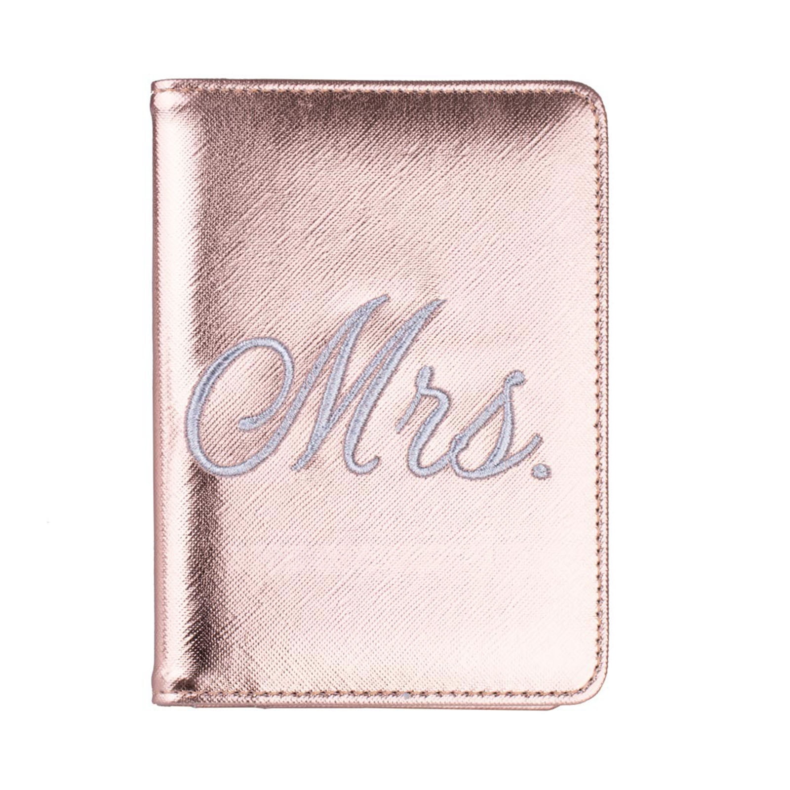 Mr and Mrs Bridal Passport Covers Holder Travel Wallet Passports for
