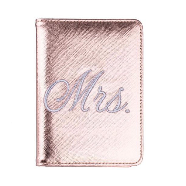 Mr and Mrs Bridal Passport Covers Holder Travel Wallet Passports for Case for Co