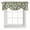 Grass Green Light Blue Light Brown, variant on Tie Up Valances for Windows, Orange Purple Boho Adjustable Valance Curtains Window Treatment for Living Room/Bedroom, Ethnic Geometric Southwest Rod Pocket Kitchen Curtains & Drapes 42x12 Inch