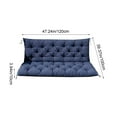 thumbnail image 3 of Kcavykas Garden Bench Cushions, Swing and Rocking Chair Cushions, Tatami Style Thickened Seat Pads for Outdoor and Indoor Use Final Markdowns & Closeout Offers, 3 of 7