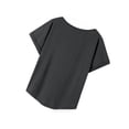 thumbnail image 3 of Camiseta para mujer con cuello redondo, camiseta básica para el trabajo, uso diario, viajes XL, 3 of 7