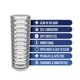 thumbnail image 2 of Masturbador masculino Novelties Rize: Rize: Ribz de 12 cm que brilla en la oscuridad, 2 of 9